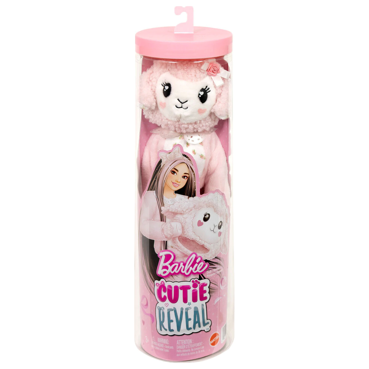 Barbie Sweet Ties Cutie Reveal panenka růžová ovce fotografii produktu