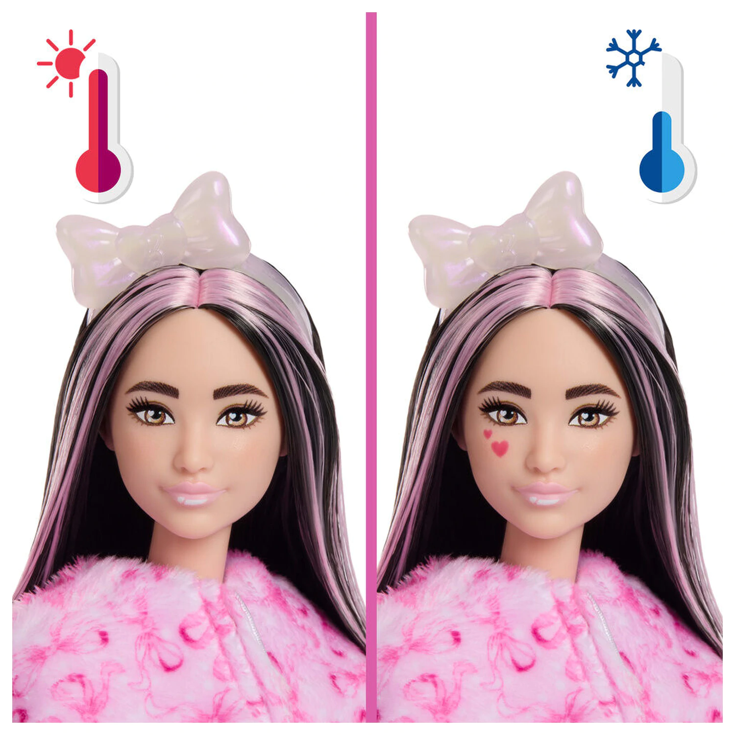 Barbie Sweet Ties Cutie Reveal panenka růžová ovce fotografii produktu