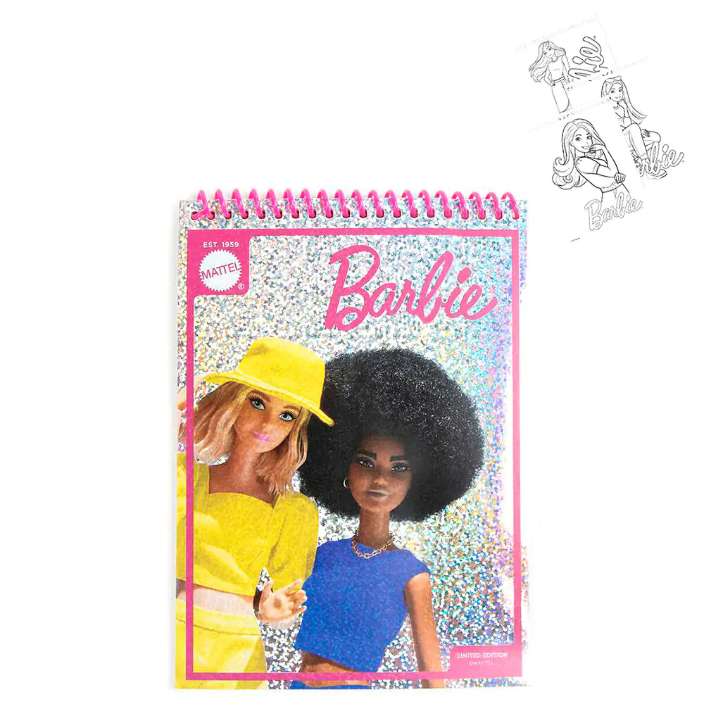 Barbie sada omalovánek a psacích potřeb fotografii produktu