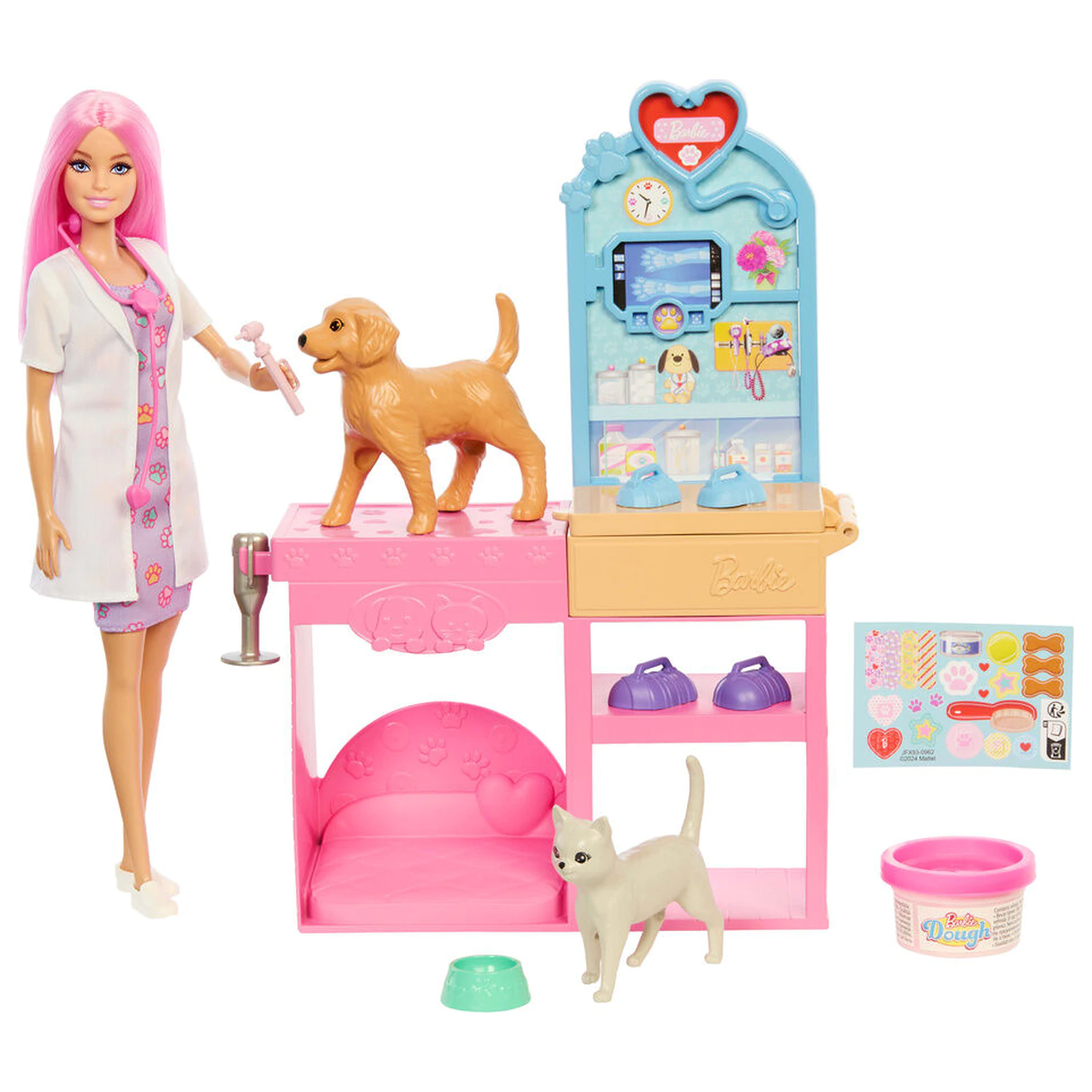 Barbie veterinární klinika herní set fotografii produktu