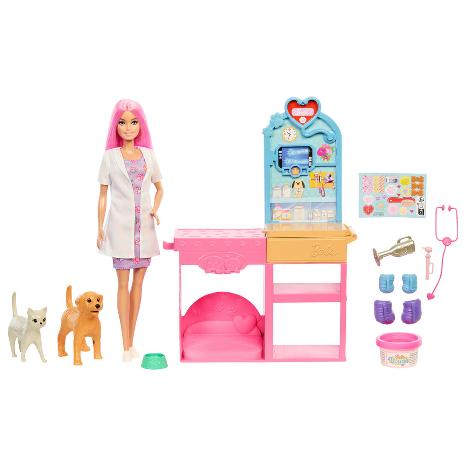 Barbie veterinární klinika herní set fotografii produktu