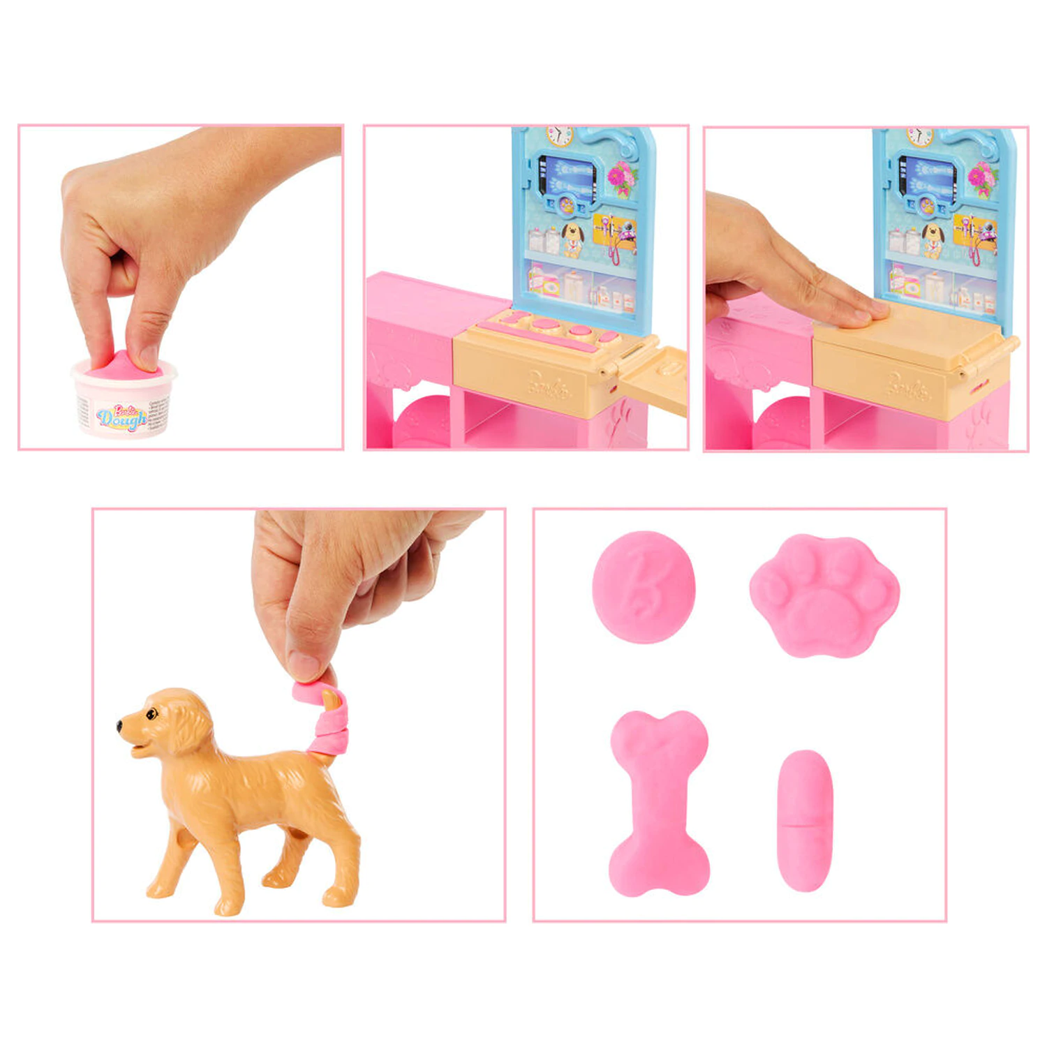 Barbie veterinární klinika herní set fotografii produktu
