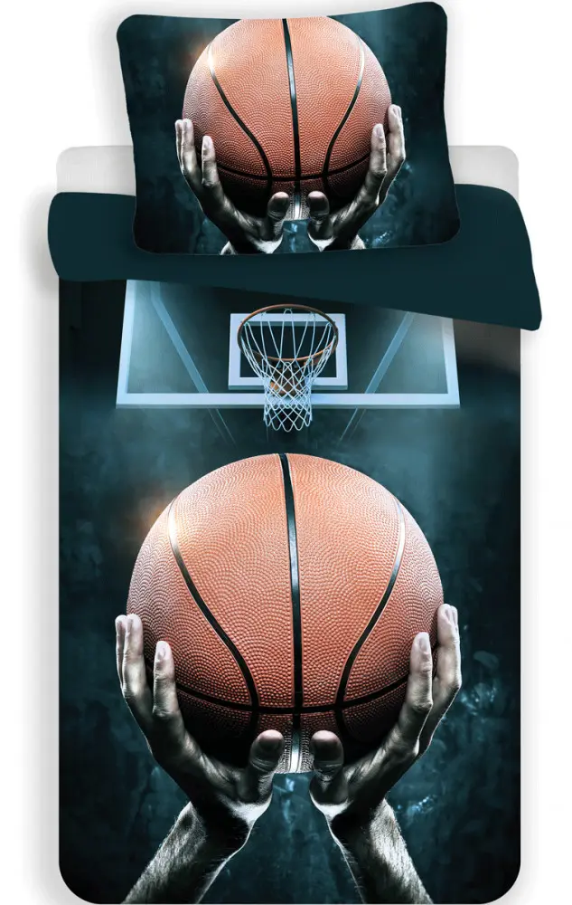 Basketball povlečení na peřinu 140x200 cm, 70x90 cm fotografii produktu