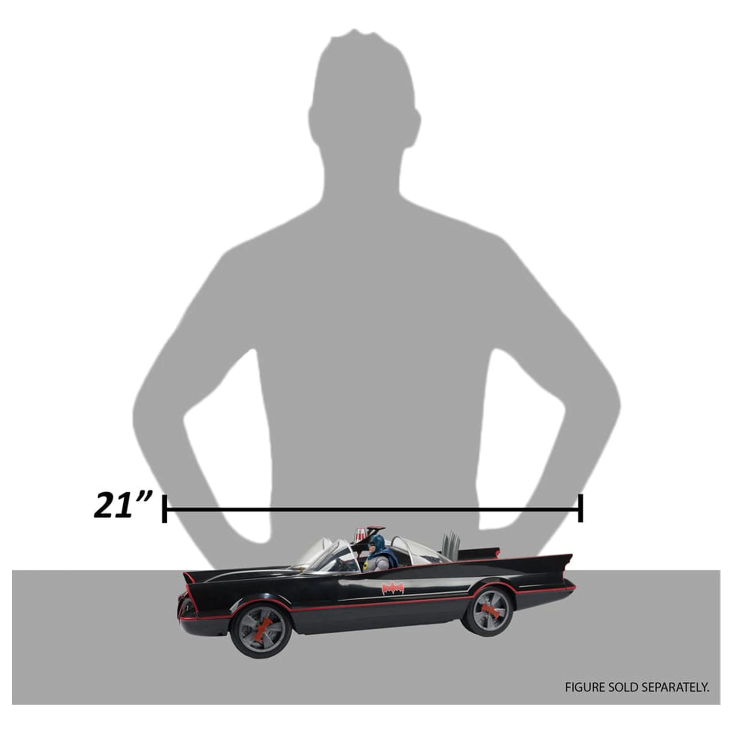 Batman (1966) DC Multiverse Vozidlo Batmobil 53 cm fotografii produktu