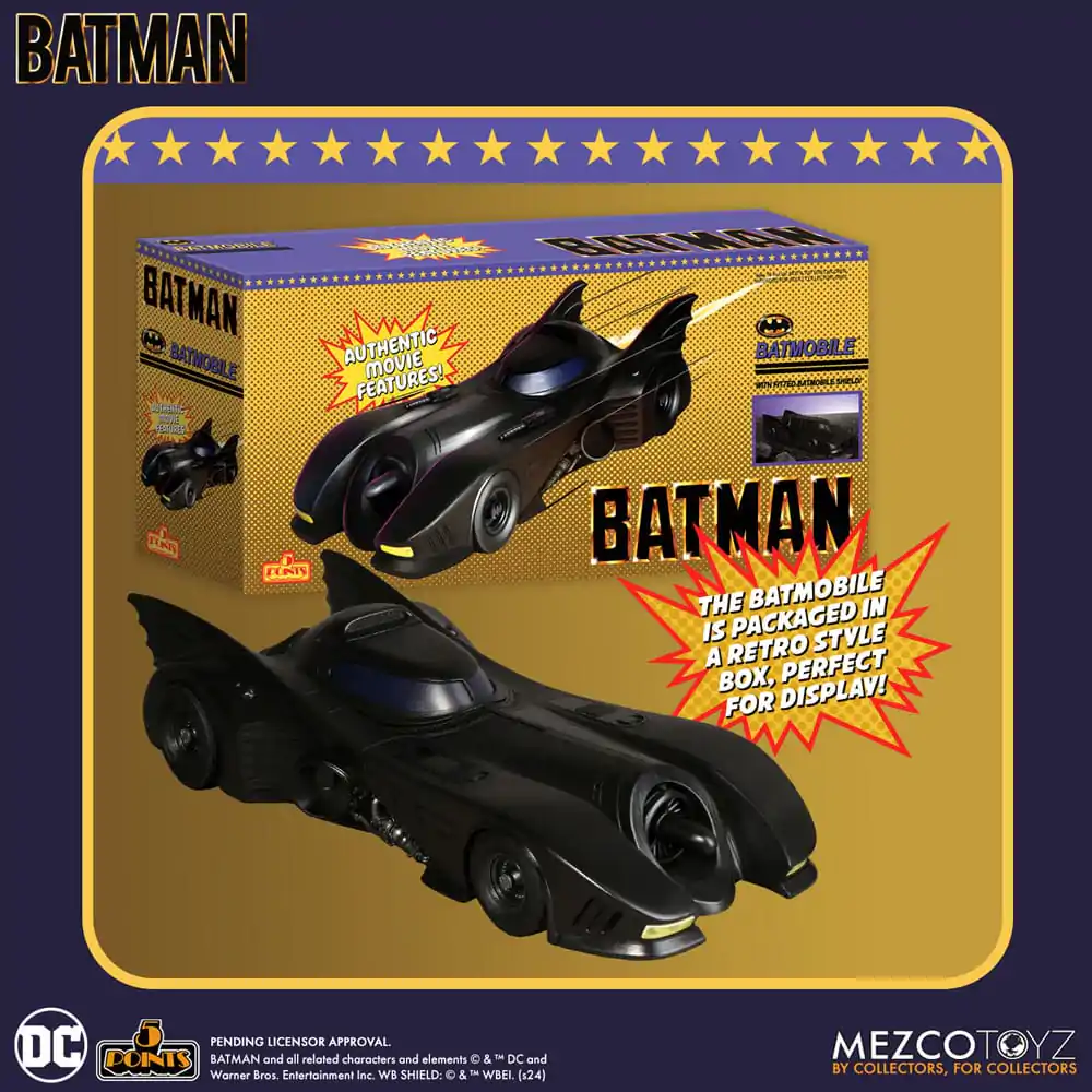 Batman (1989) 5 Points Vehicle Batmobile – vozidlo fotografii produktu