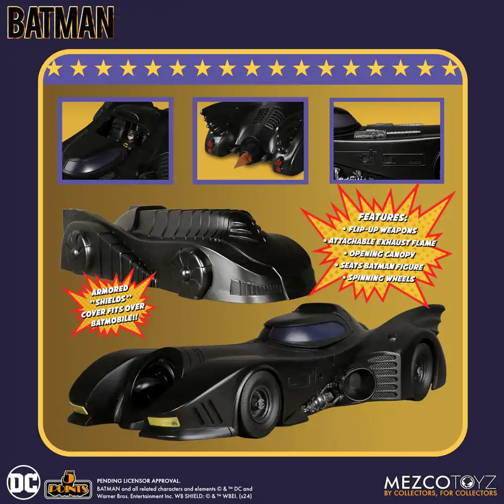 Batman (1989) 5 Points Vehicle Batmobile – vozidlo fotografii produktu