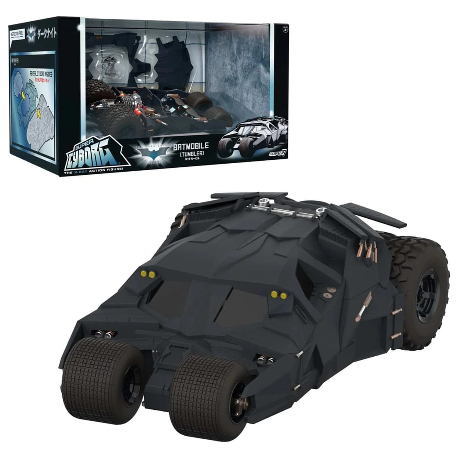 Batman 1989 Super Cyborg Vozidlo Batmobile Tumbler (Plně barevné) 33 cm fotografii produktu