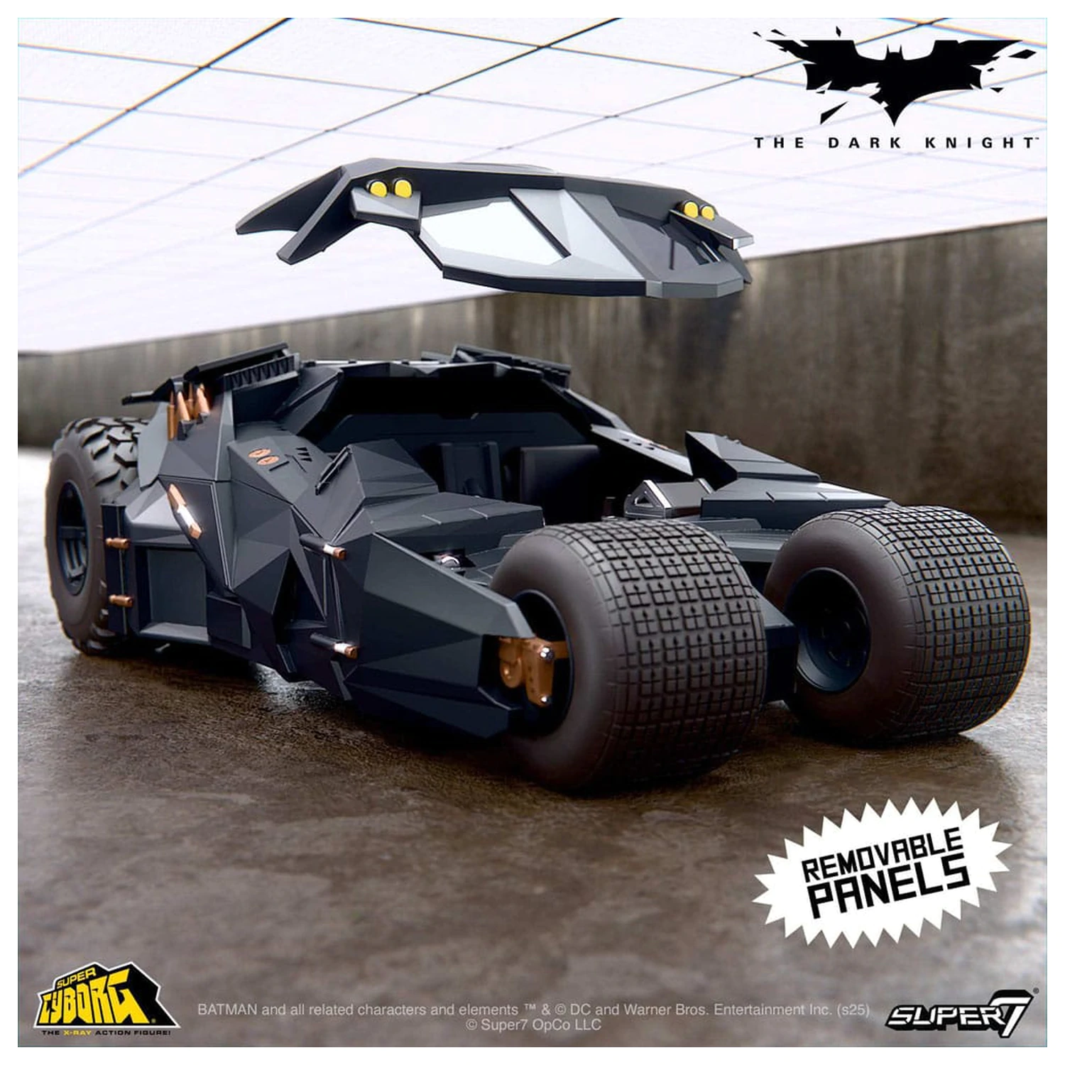 Batman 1989 Super Cyborg Vozidlo Batmobile Tumbler (Plně barevné) 33 cm fotografii produktu