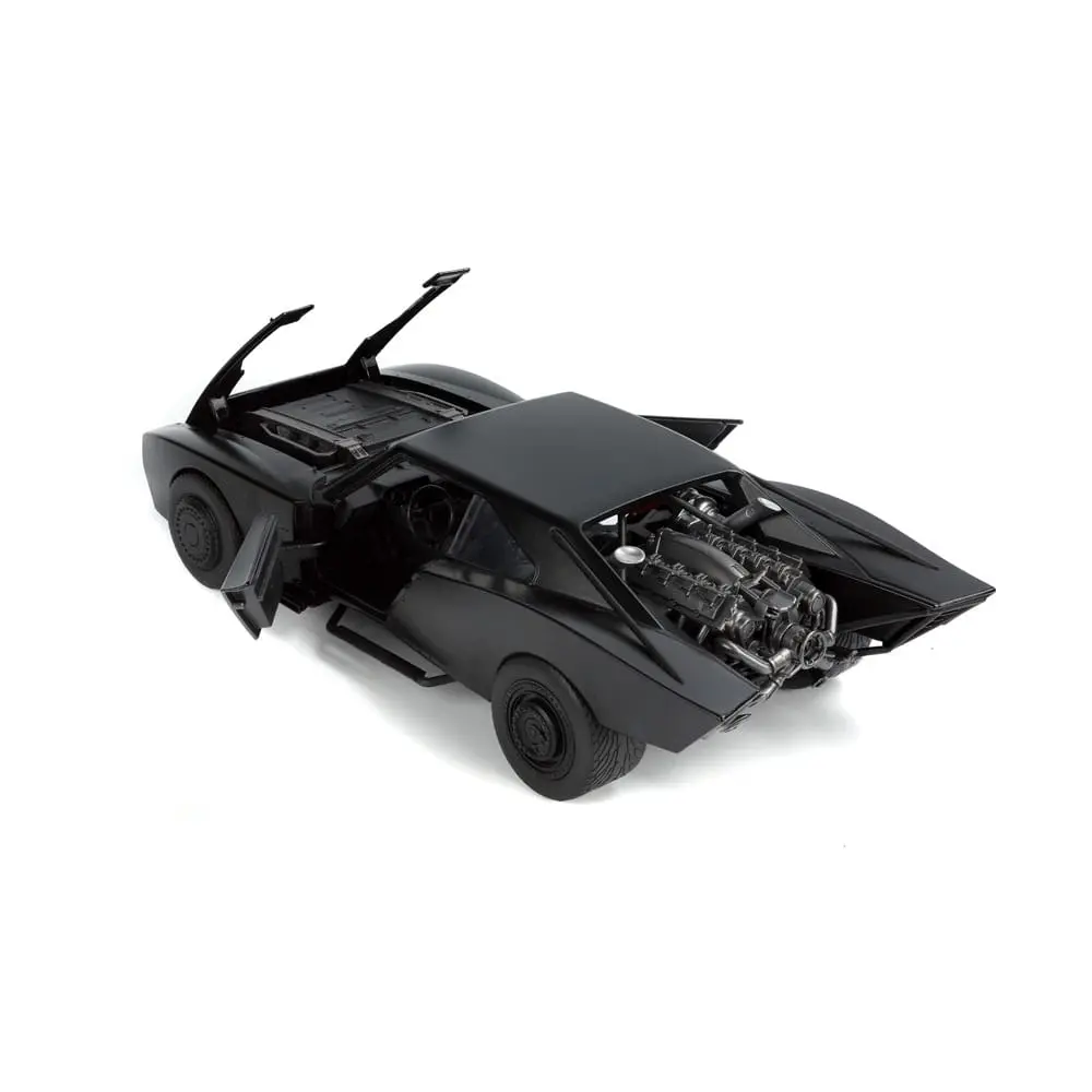 Batman 2022 Hollywood Rides Diecast Model 1/18 2022 Batmobile s figurkou fotografii produktu
