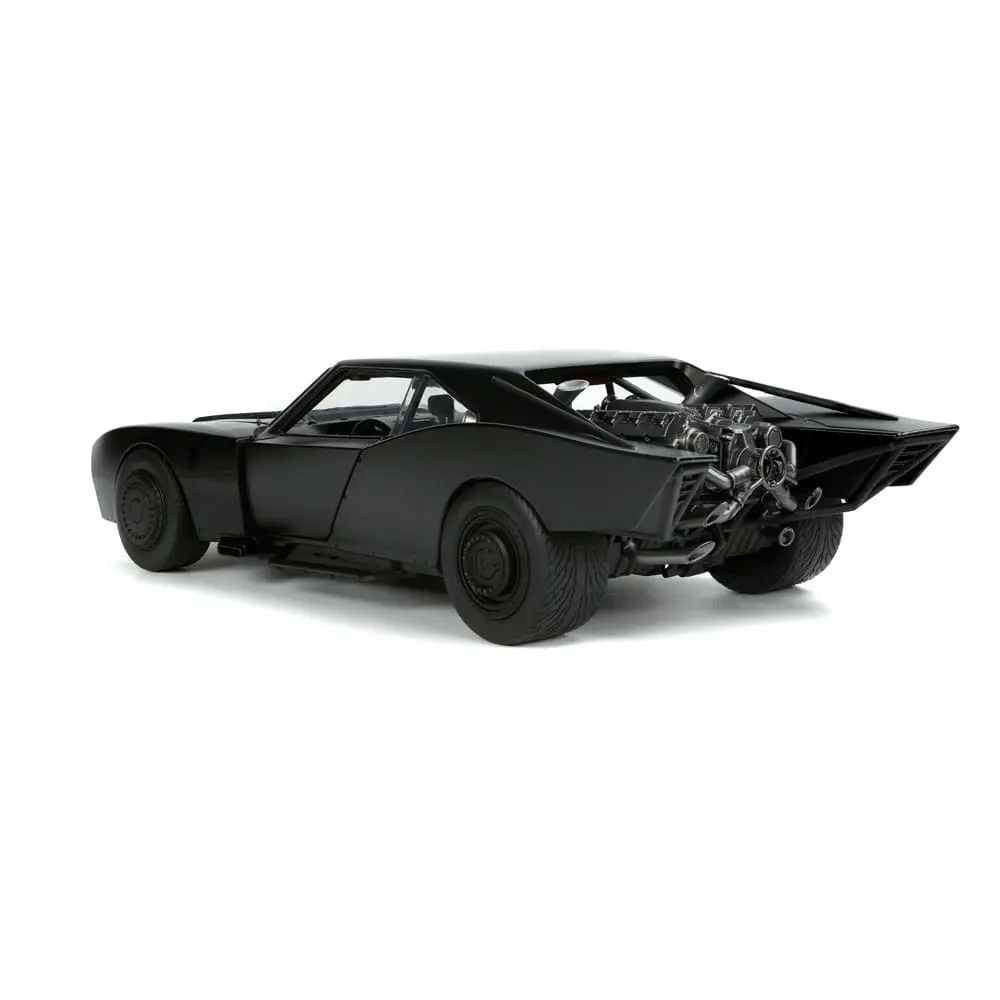 Batman 2022 Hollywood Rides Diecast Model 1/18 2022 Batmobile s figurkou fotografii produktu