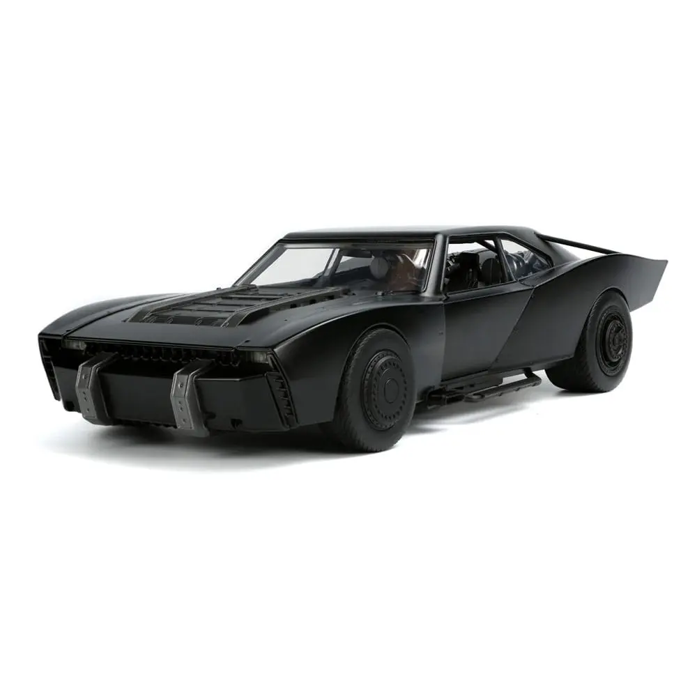 Batman 2022 Hollywood Rides Diecast Model 1/18 2022 Batmobile s figurkou fotografii produktu
