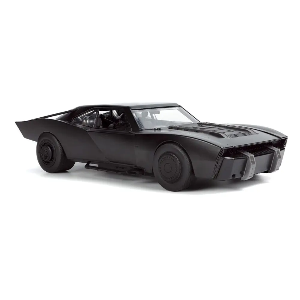 Batman 2022 Hollywood Rides Diecast Model 1/18 2022 Batmobile s figurkou fotografii produktu