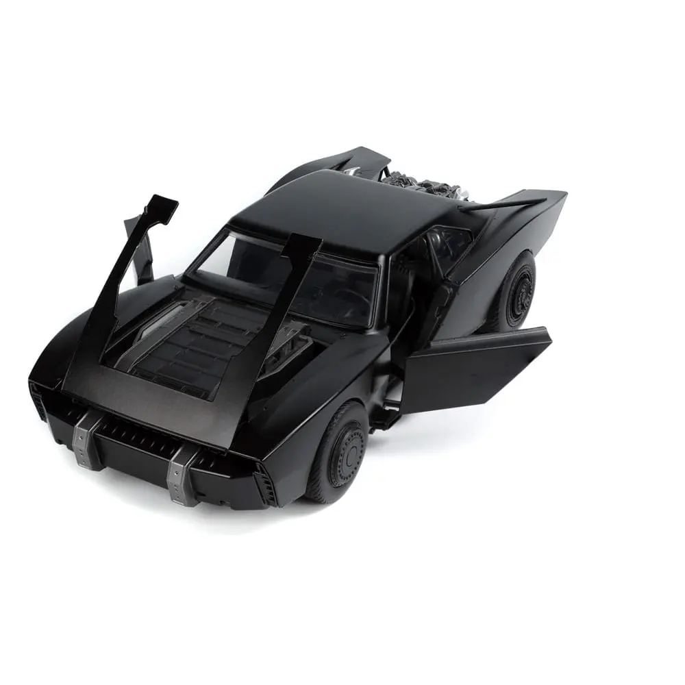 Batman 2022 Hollywood Rides Diecast Model 1/18 2022 Batmobile s figurkou fotografii produktu
