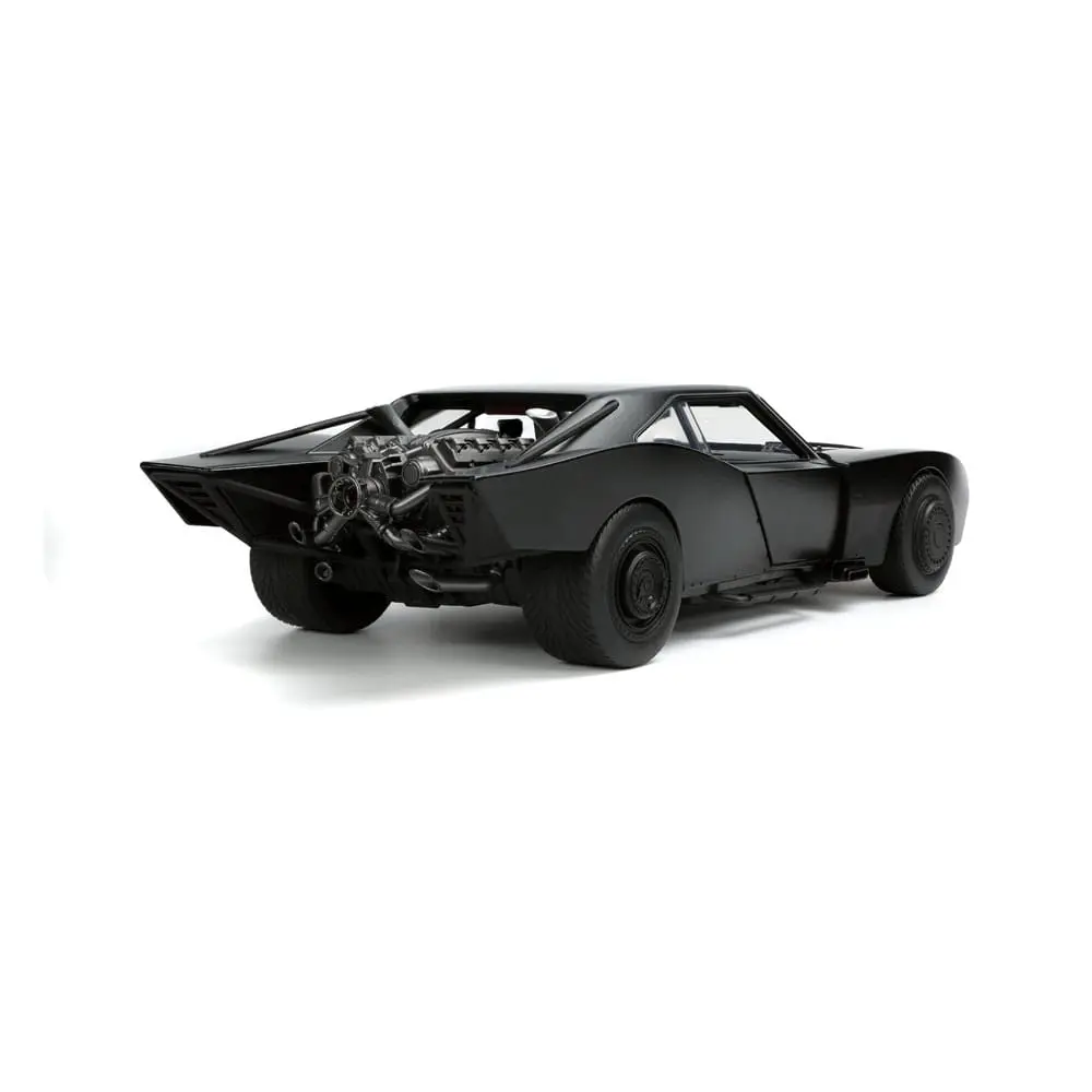 Batman 2022 Hollywood Rides Diecast Model 1/18 2022 Batmobile s figurkou fotografii produktu