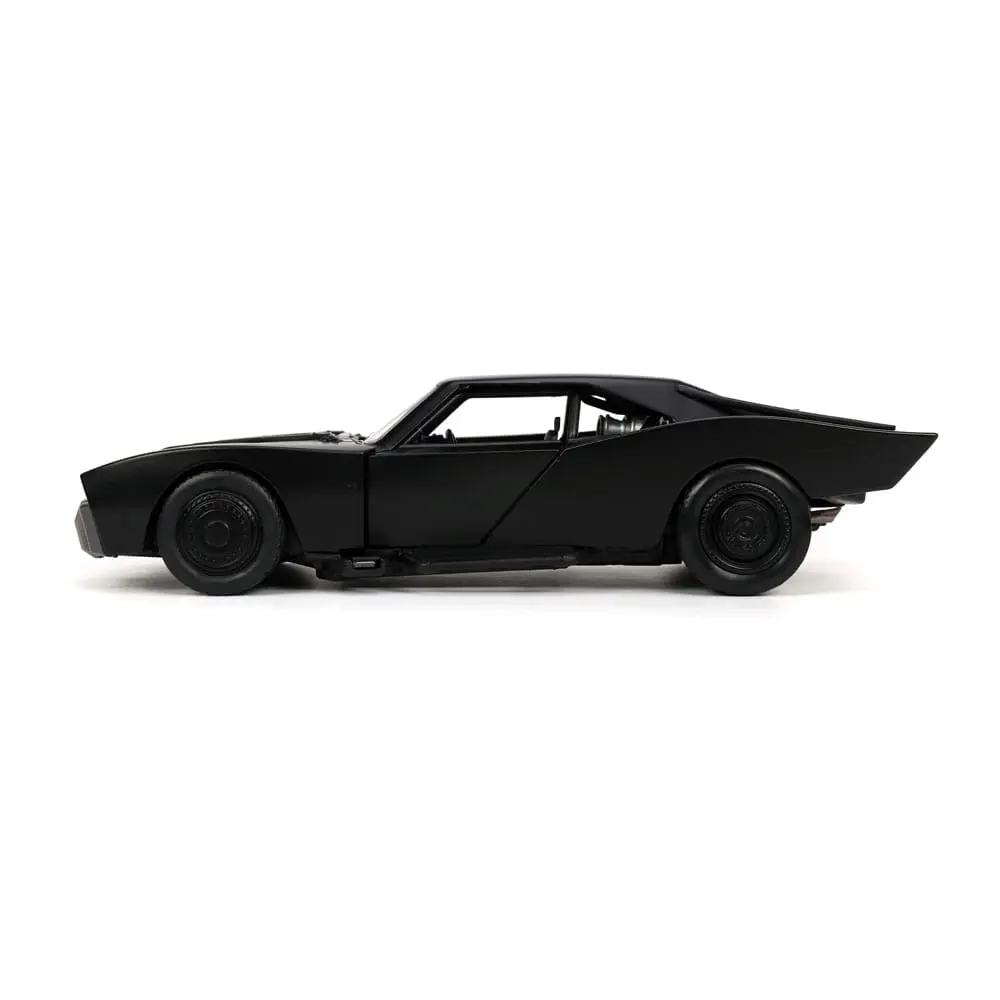 Batman 2022 Hollywood Rides Diecast Model 1/24 2022 Batmobil s figurkou fotografii produktu