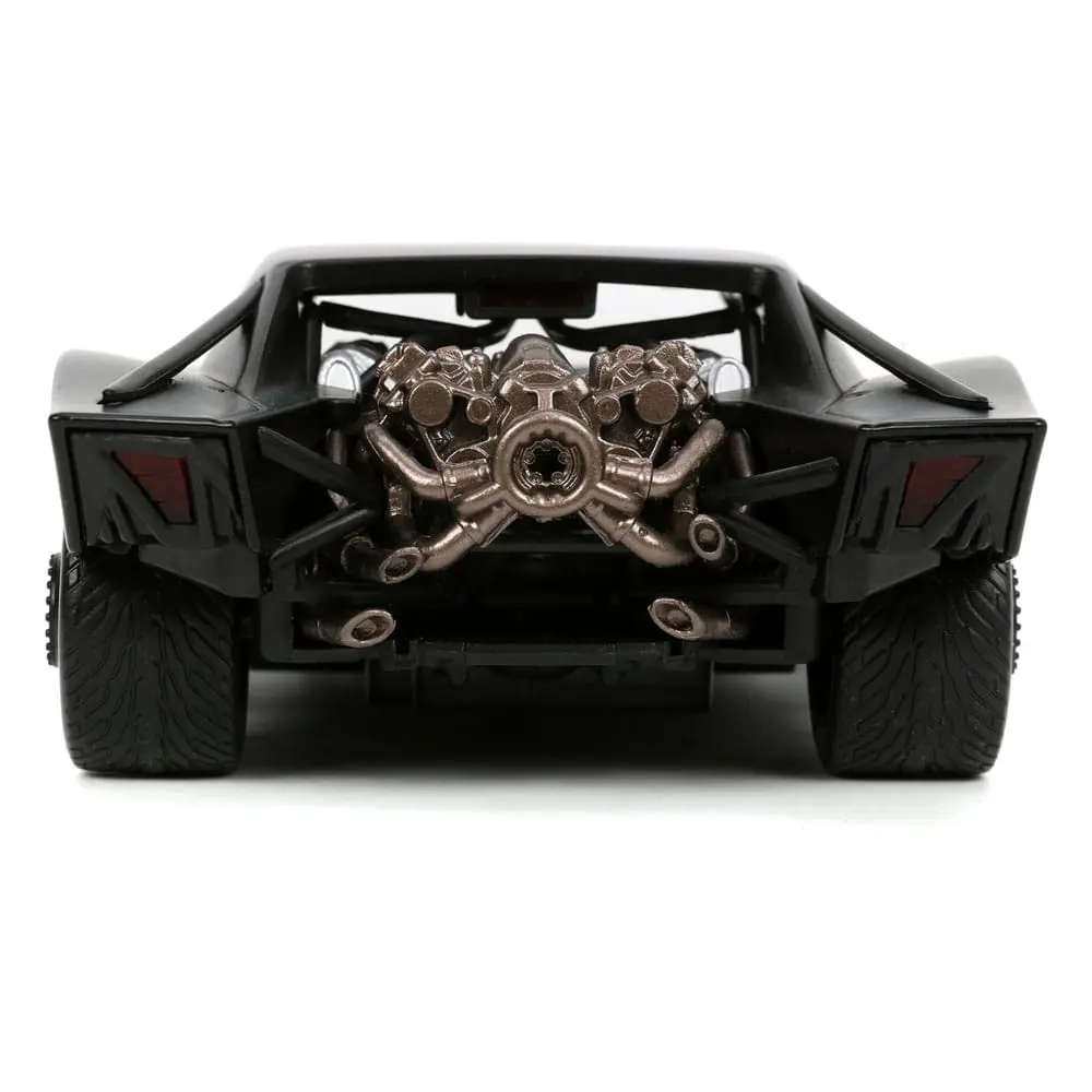 Batman 2022 Hollywood Rides Diecast Model 1/24 2022 Batmobil s figurkou fotografii produktu