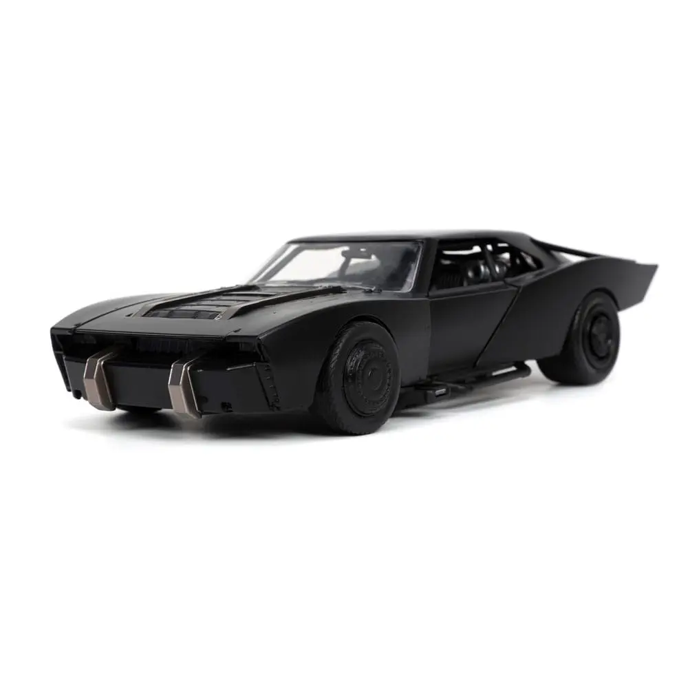 Batman 2022 Hollywood Rides Diecast Model 1/24 2022 Batmobil s figurkou fotografii produktu