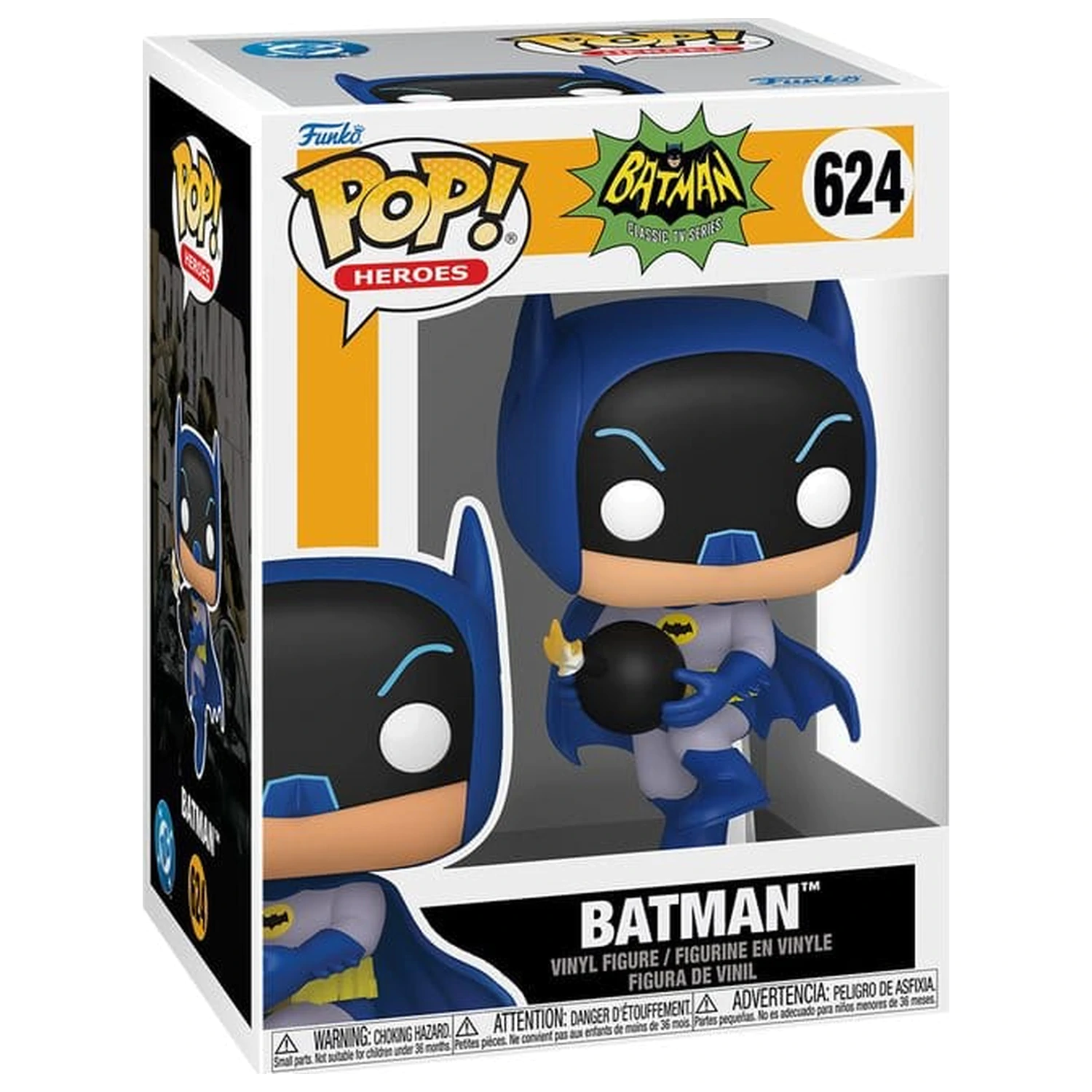Batman 66 Funko POP! Heroes Vinylová figurka Batman with Bomb 9 cm fotografii produktu