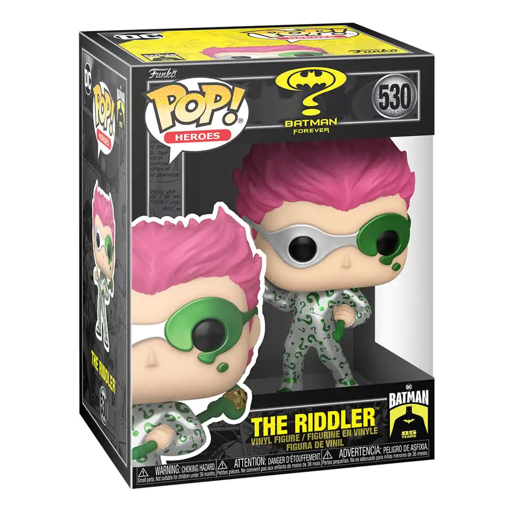 Batman 85. výročí Funko POP! Movies vinylová figurka The Riddler(MT) 9 cm fotografii produktu