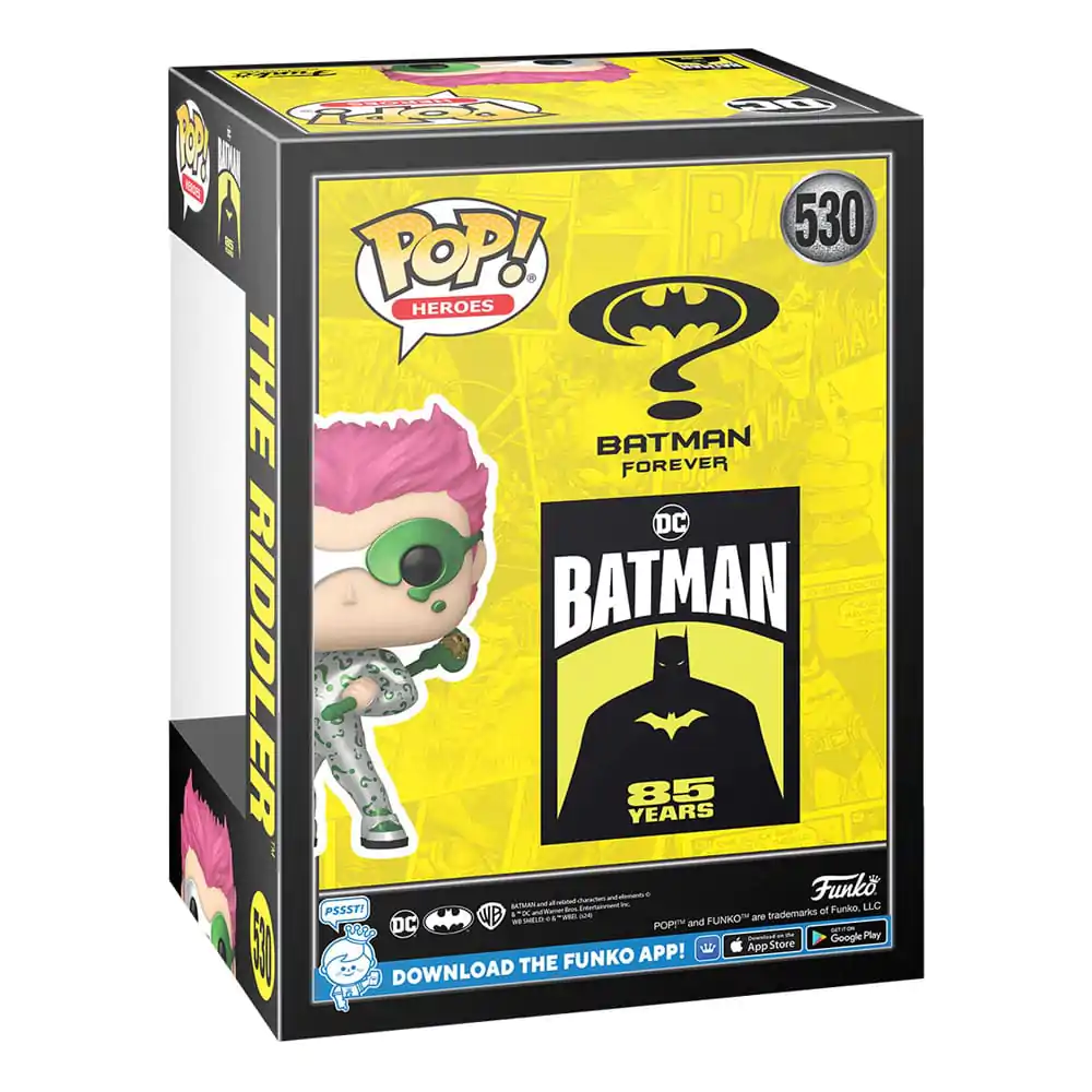 Batman 85. výročí Funko POP! Movies vinylová figurka The Riddler(MT) 9 cm fotografii produktu