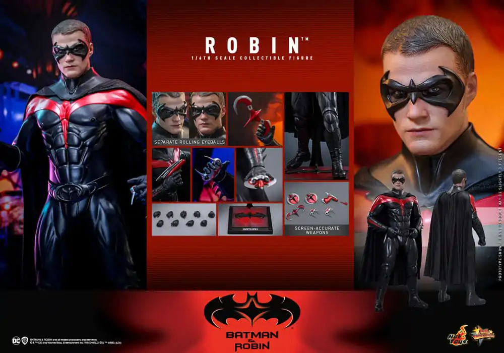 Batman & Robin Movie Masterpiece akční figurka 1/6 Robin 30 cm fotografii produktu