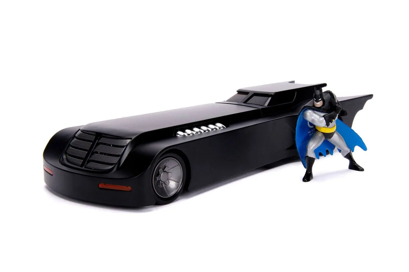 Batman Animated Series Kovový odlitkový model 1/24 Batmobile s figurkou fotografii produktu