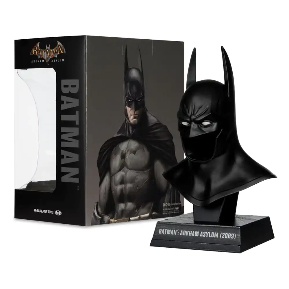 Batman: Arkham Asylum DC Direct Mini replika 1/3 Batmanova maska 19 cm fotografii produktu