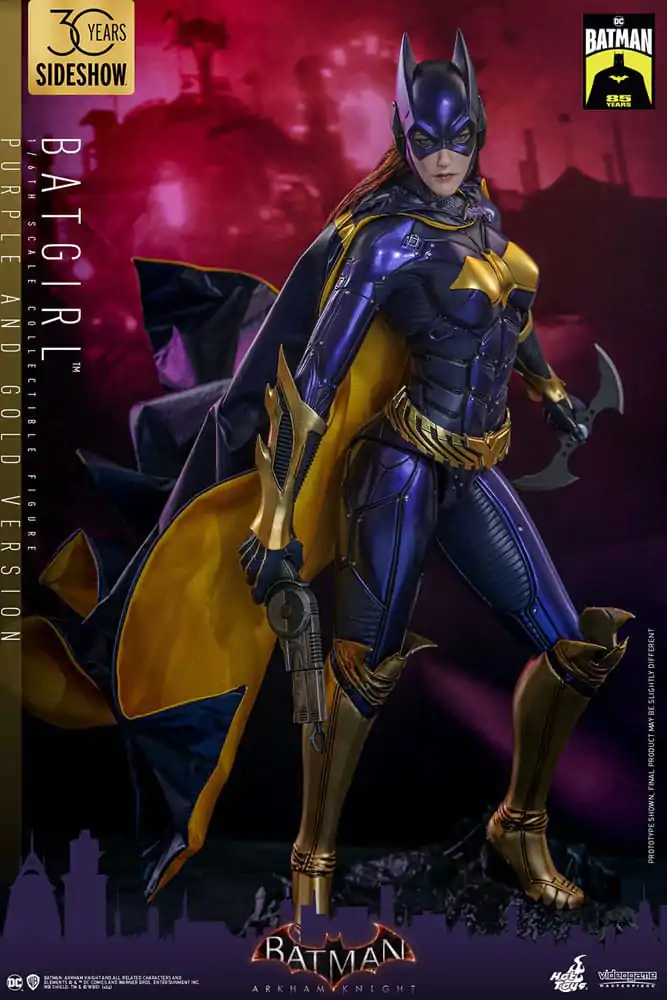 Batman Arkham Knight Videogame Masterpiece Akční figurka 1/6 Batgirl (Purple and Gold Version) Exclusive 30 cm fotografii produktu