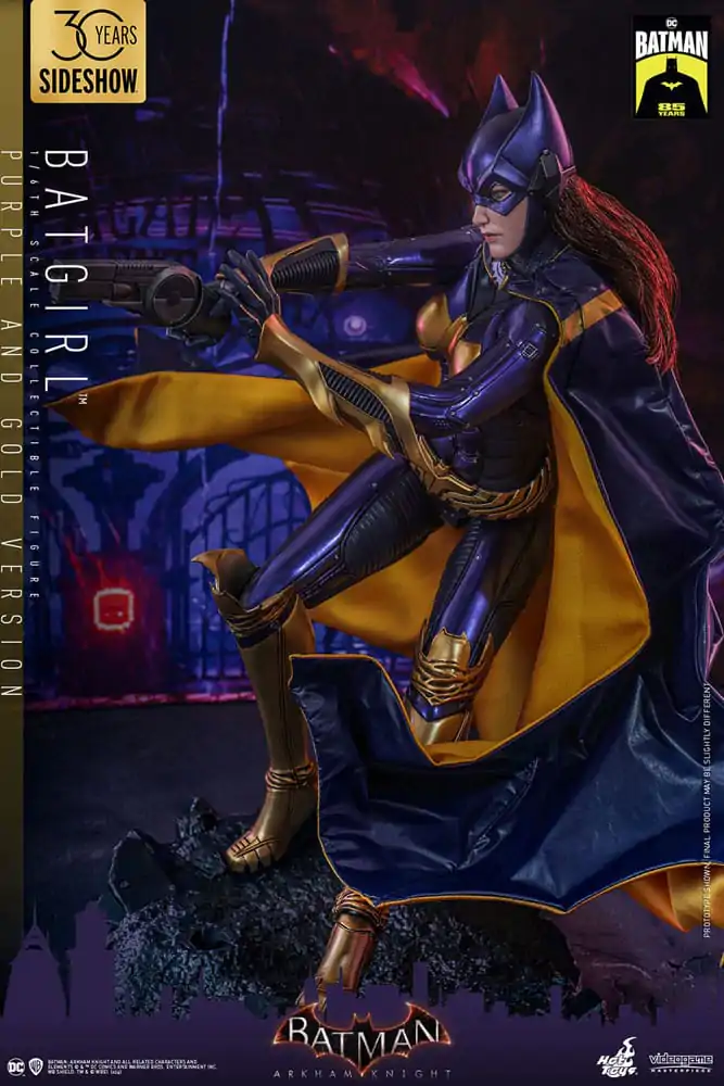 Batman Arkham Knight Videogame Masterpiece Akční figurka 1/6 Batgirl (Purple and Gold Version) Exclusive 30 cm fotografii produktu