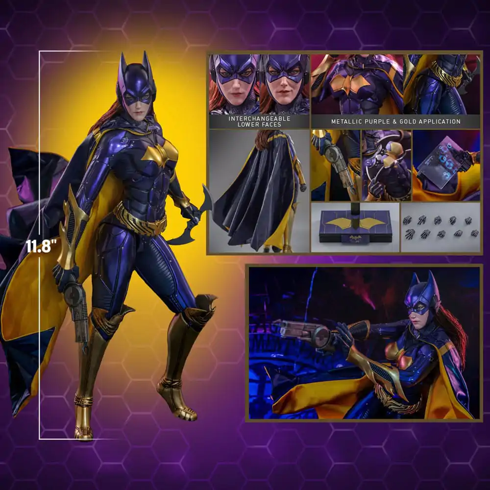 Batman Arkham Knight Videogame Masterpiece Akční figurka 1/6 Batgirl (Purple and Gold Version) Exclusive 30 cm fotografii produktu