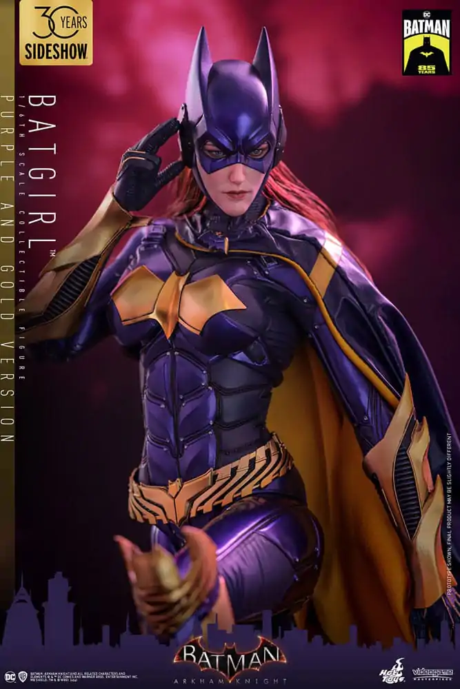 Batman Arkham Knight Videogame Masterpiece Akční figurka 1/6 Batgirl (Purple and Gold Version) Exclusive 30 cm fotografii produktu