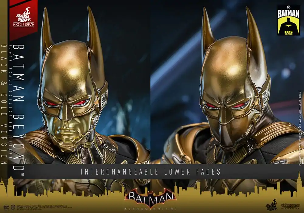 Batman: Arkham Knight Videohra Mistrovské Akční Figurka 1/6 Batman Beyond (Černá & Zlatá Verze) 32 cm fotografii produktu