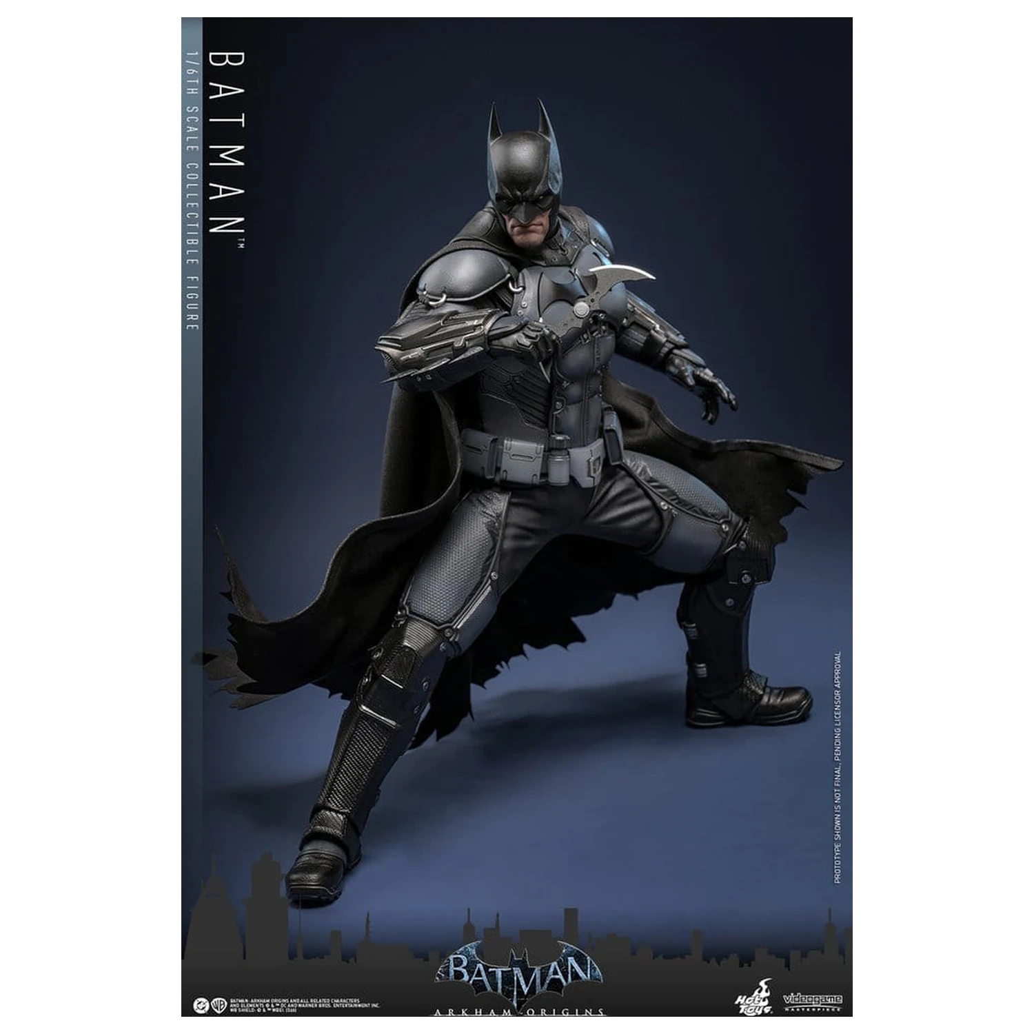 Batman Arkham Origins Videogame Masterpiece Akční figurka 1/6 Batman 33 cm fotografii produktu