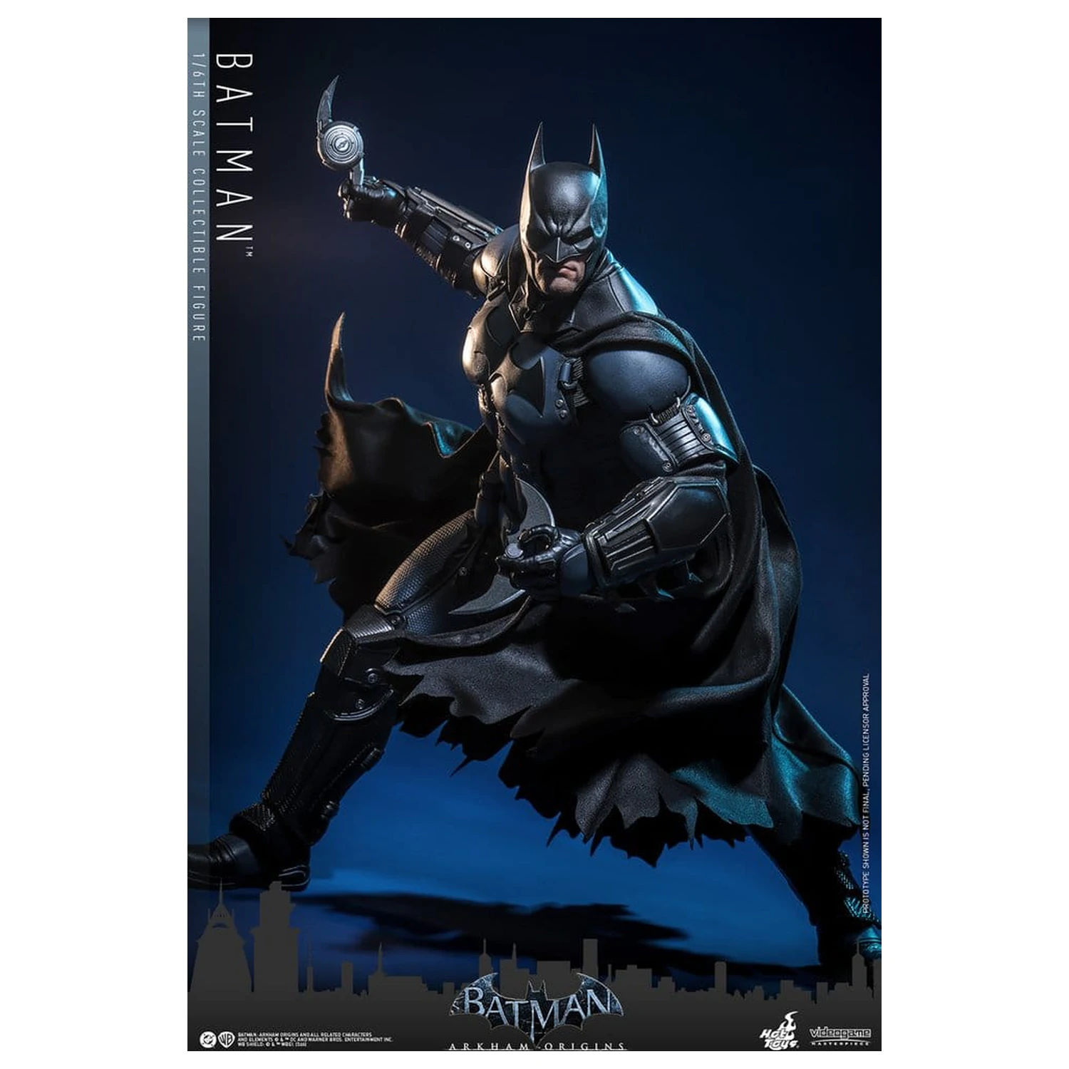 Batman Arkham Origins Videogame Masterpiece Akční figurka 1/6 Batman 33 cm fotografii produktu