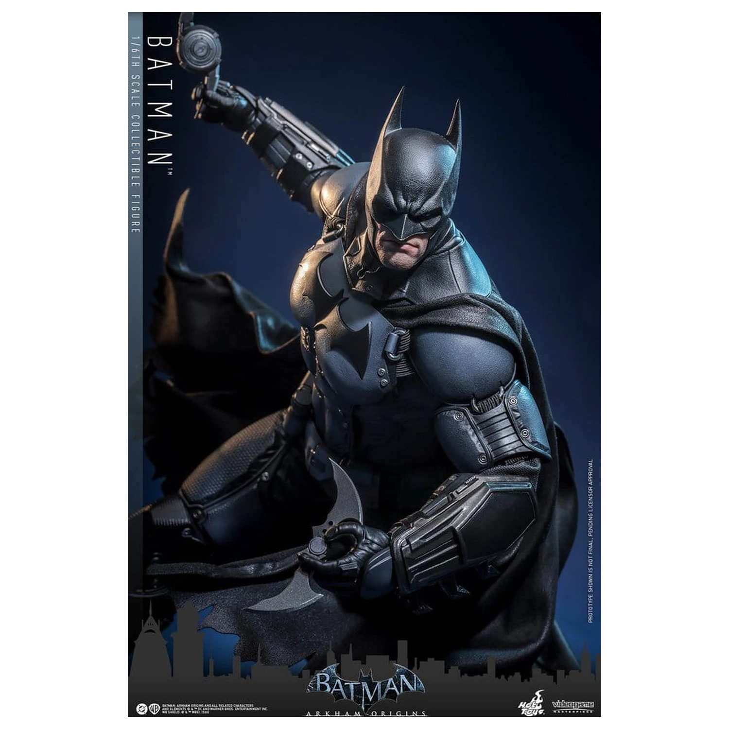 Batman Arkham Origins Videogame Masterpiece Akční figurka 1/6 Batman 33 cm fotografii produktu