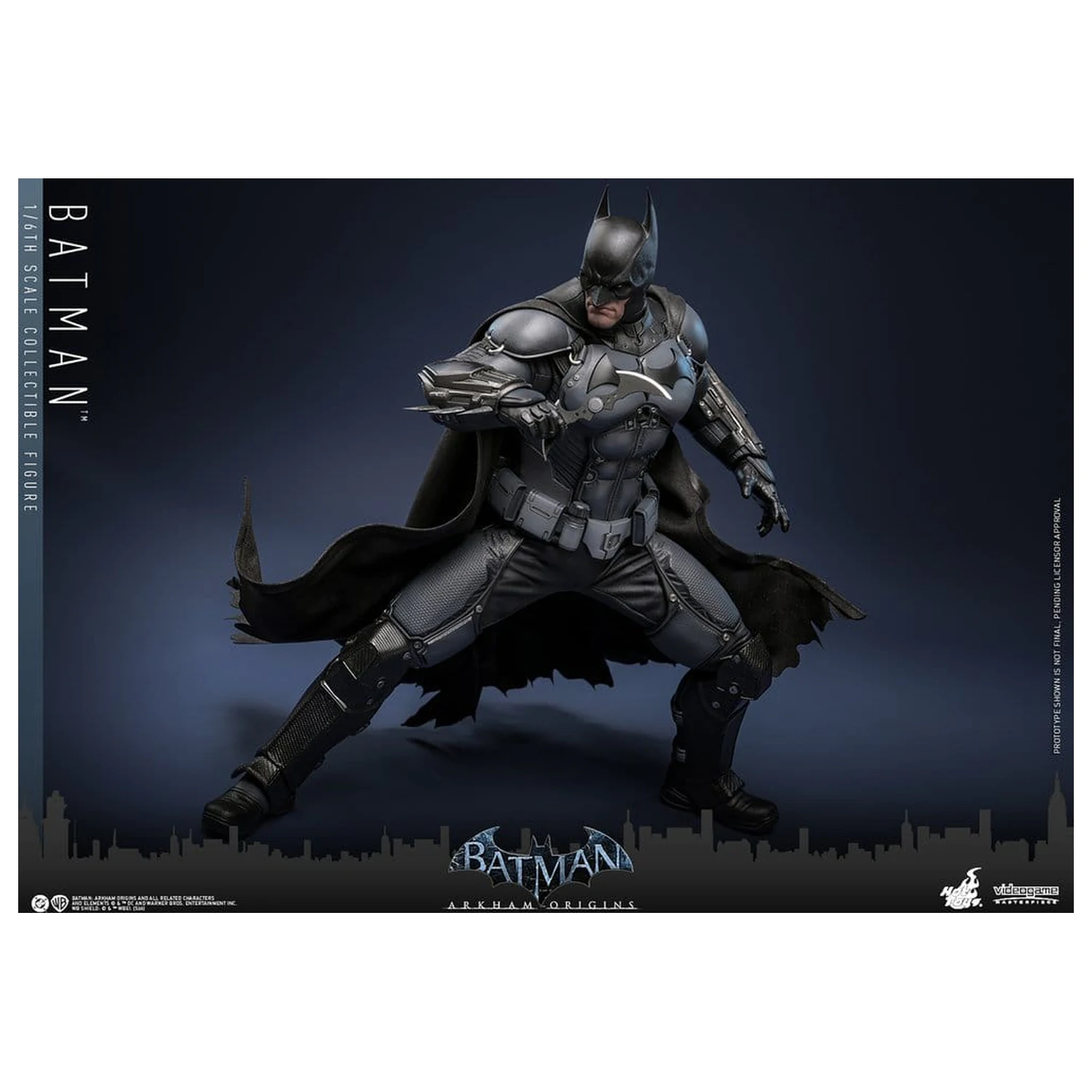 Batman Arkham Origins Videogame Masterpiece Akční figurka 1/6 Batman 33 cm fotografii produktu