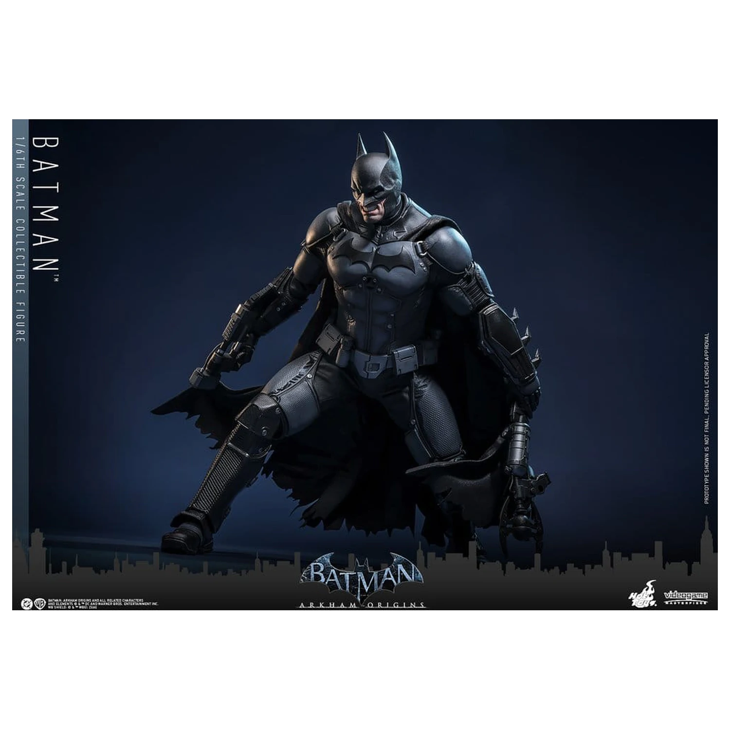 Batman Arkham Origins Videogame Masterpiece Akční figurka 1/6 Batman 33 cm fotografii produktu