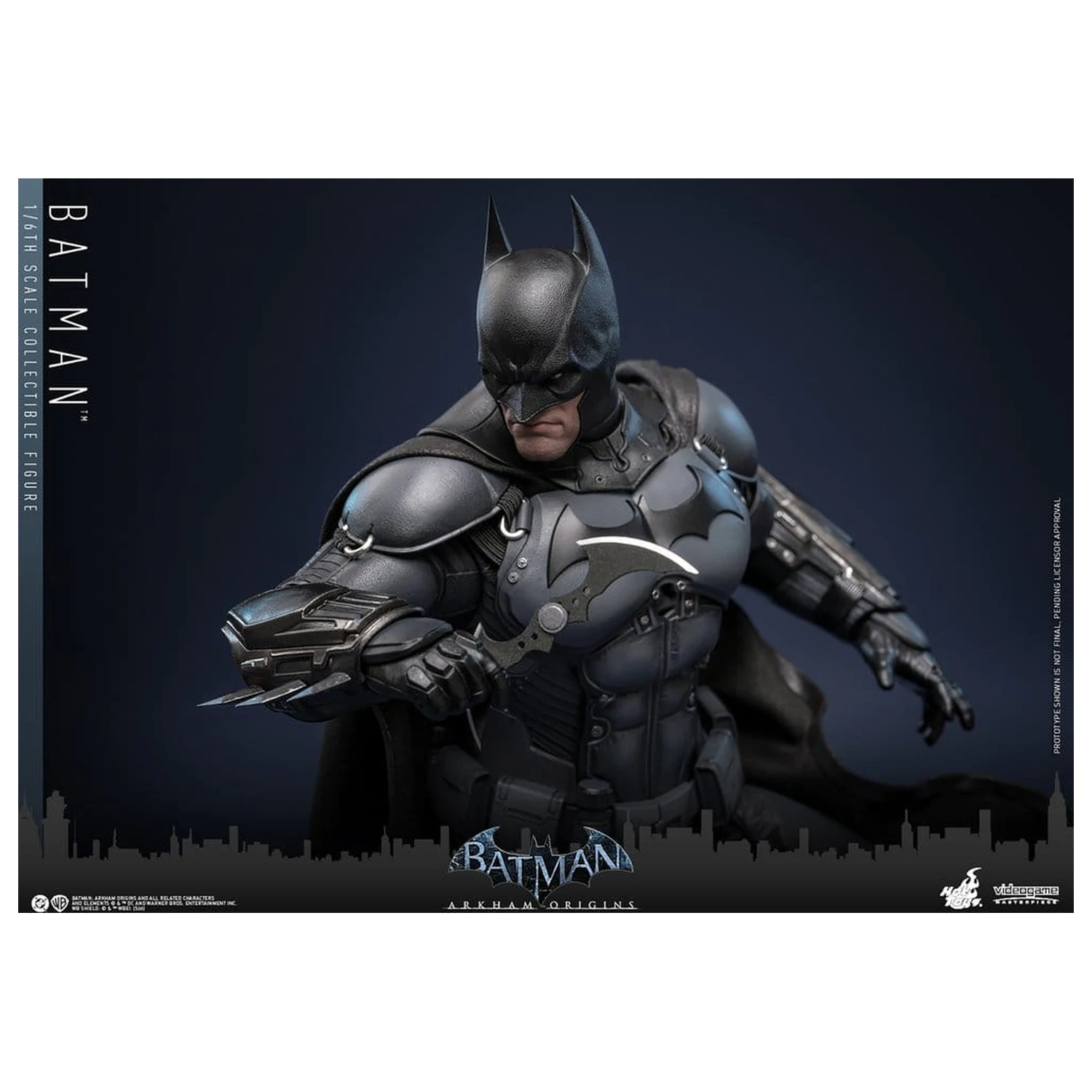 Batman Arkham Origins Videogame Masterpiece Akční figurka 1/6 Batman 33 cm fotografii produktu