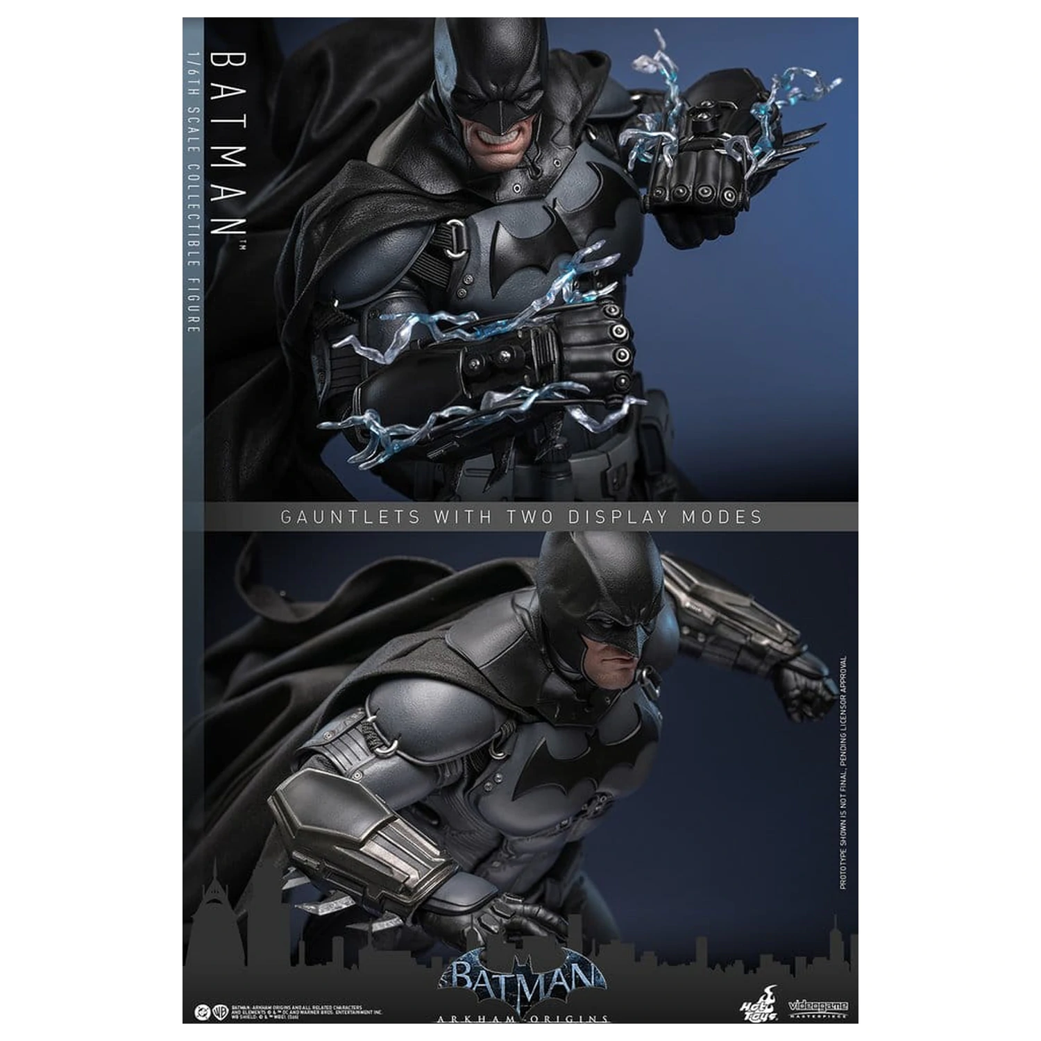 Batman Arkham Origins Videogame Masterpiece Akční figurka 1/6 Batman 33 cm fotografii produktu