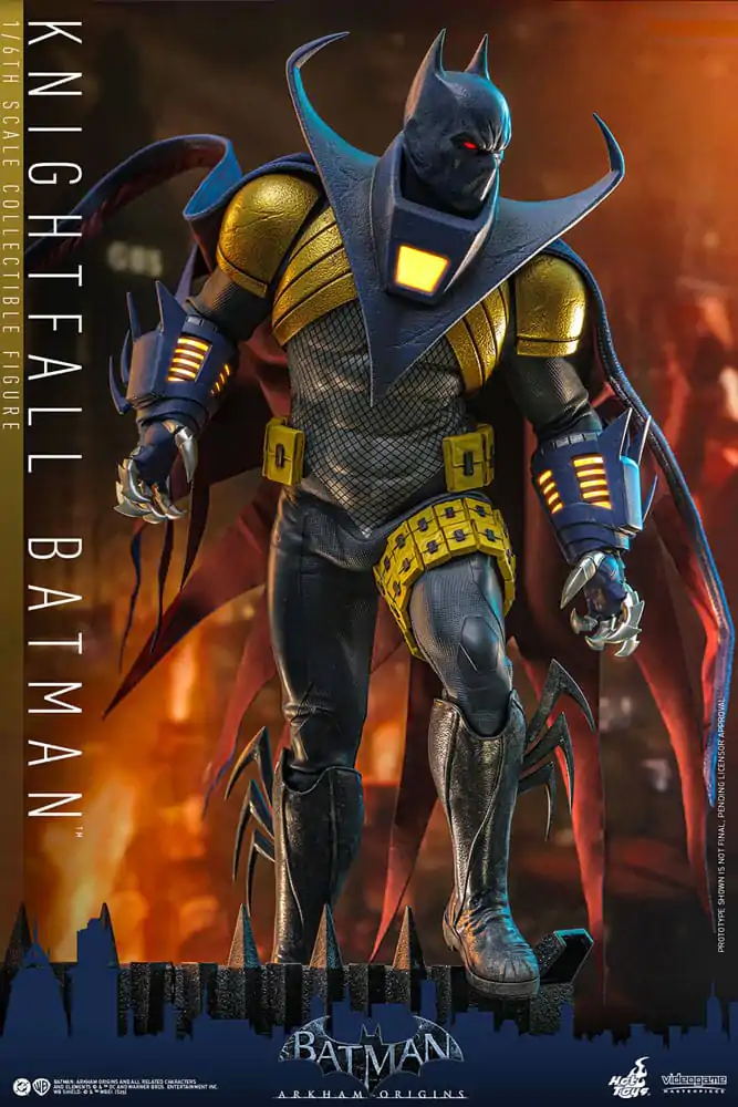 Batman: Arkham Origins Videohrové mistrovské dílo Akční figurka 1/6 Knightfall Batman 32 cm fotografii produktu