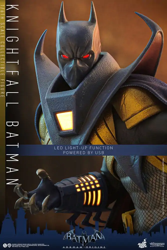 Batman: Arkham Origins Videohrové mistrovské dílo Akční figurka 1/6 Knightfall Batman 32 cm fotografii produktu