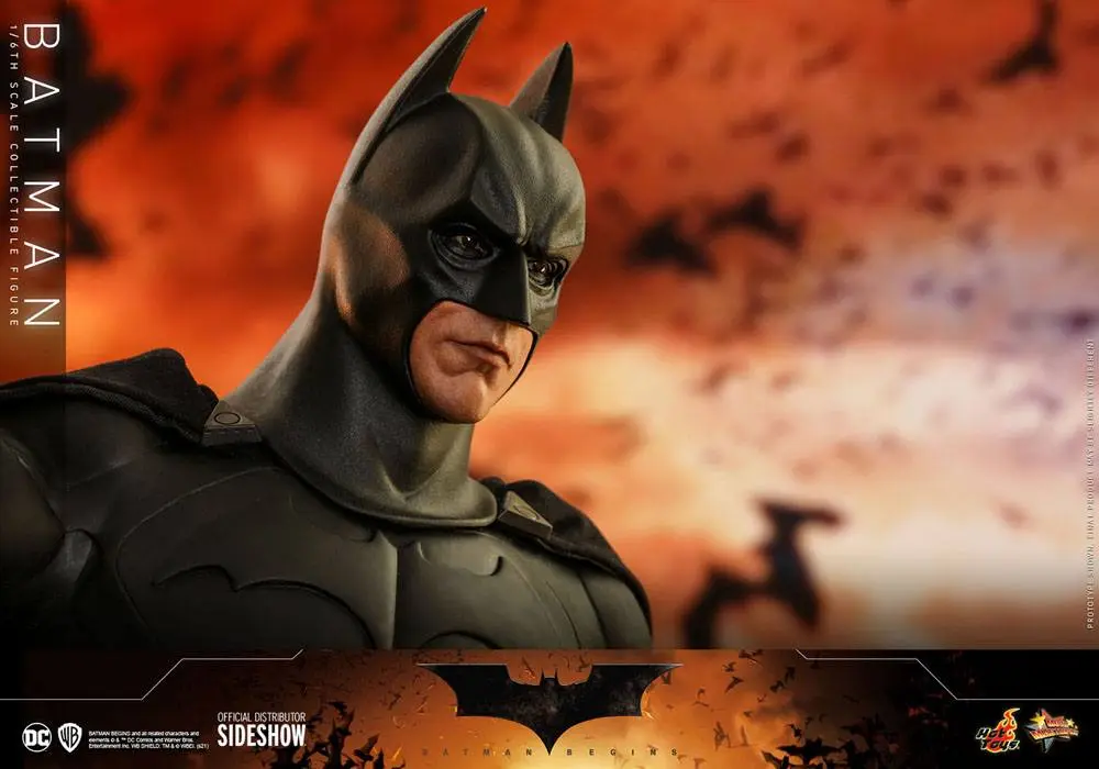 Batman Begins Movie Masterpiece akční figurka 1/6 Batman Hot Toys Exclusive 32 cm fotografii produktu