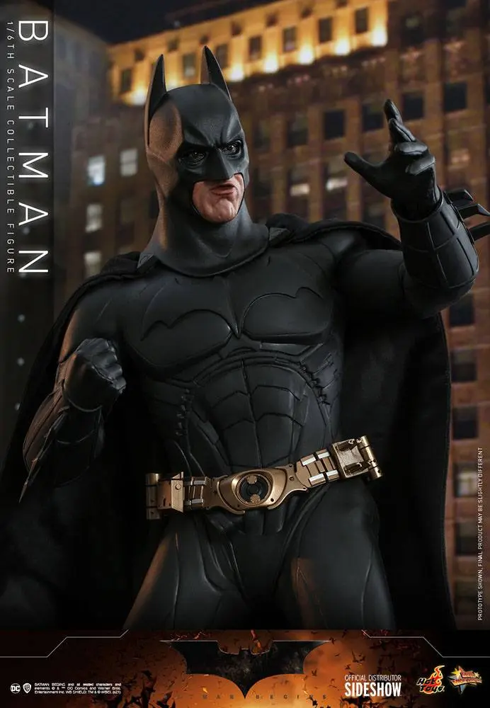 Batman Begins Movie Masterpiece akční figurka 1/6 Batman Hot Toys Exclusive 32 cm fotografii produktu