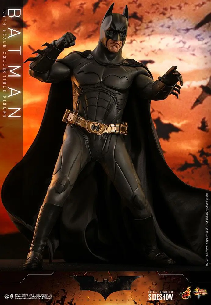 Batman Begins Movie Masterpiece akční figurka 1/6 Batman Hot Toys Exclusive 32 cm fotografii produktu