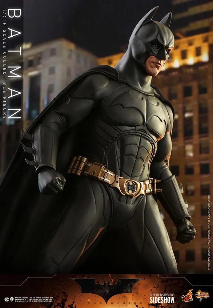 Batman Begins Movie Masterpiece akční figurka 1/6 Batman Hot Toys Exclusive 32 cm fotografii produktu