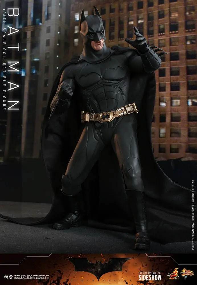 Batman Begins Movie Masterpiece akční figurka 1/6 Batman Hot Toys Exclusive 32 cm fotografii produktu