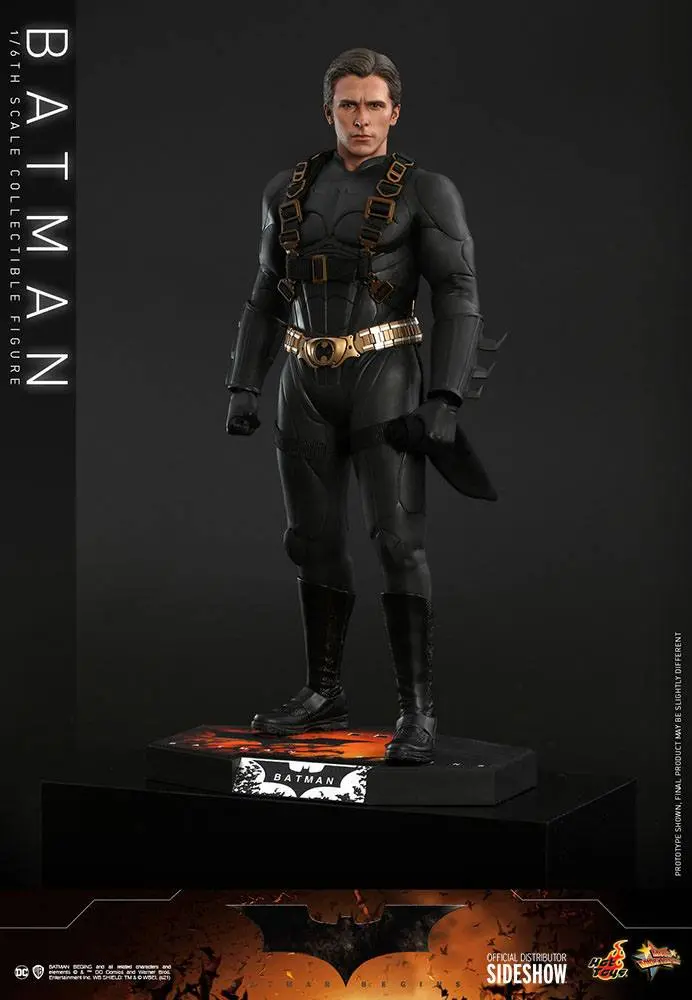 Batman Begins Movie Masterpiece akční figurka 1/6 Batman Hot Toys Exclusive 32 cm fotografii produktu