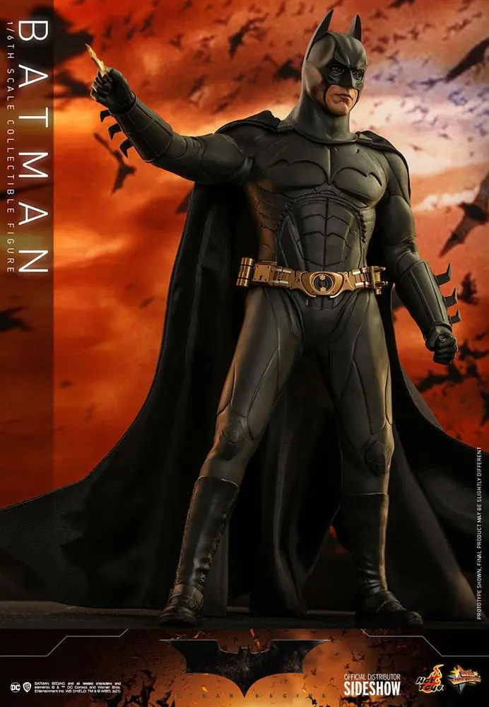 Batman Begins Movie Masterpiece akční figurka 1/6 Batman Hot Toys Exclusive 32 cm fotografii produktu