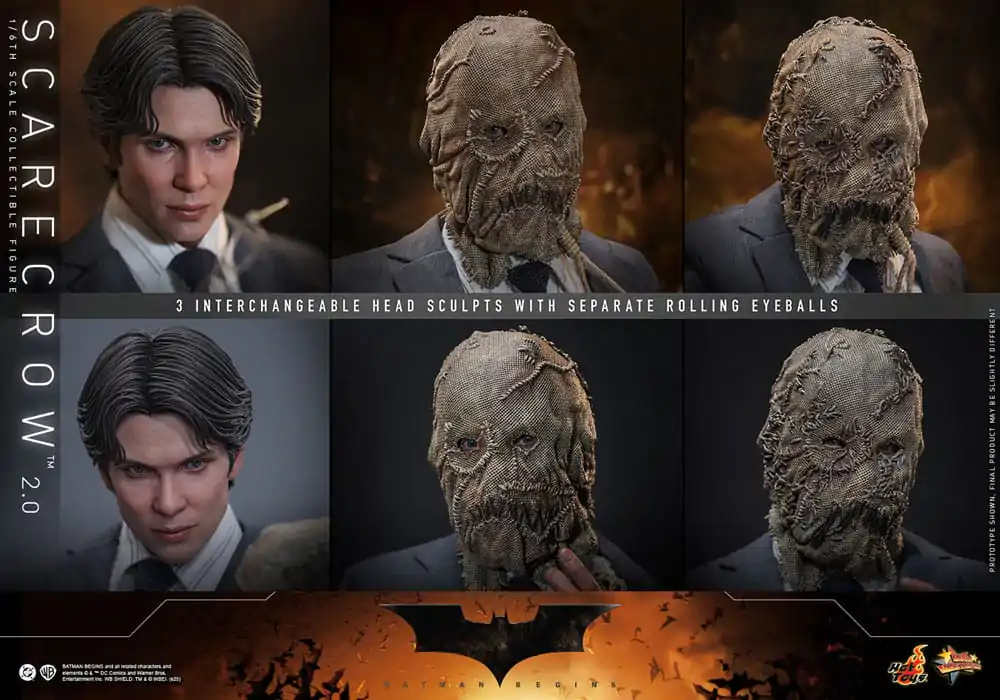 Batman Begins Movie Masterpiece akční figurka 1/6 Scarecrow 2.0 30 cm fotografii produktu
