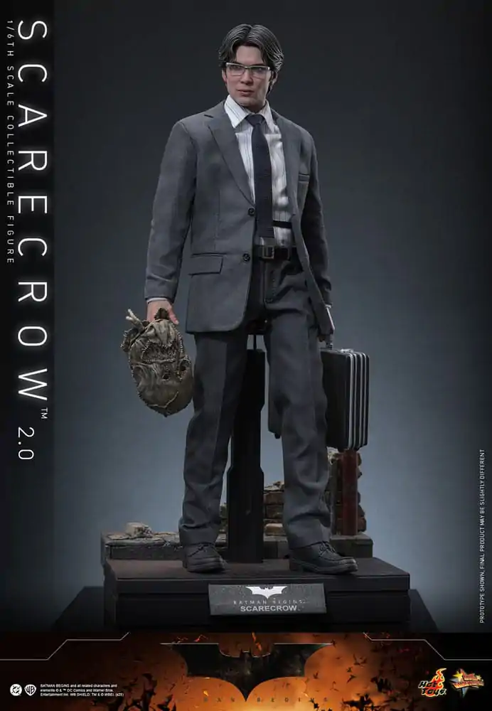 Batman Begins Movie Masterpiece akční figurka 1/6 Scarecrow 2.0 30 cm fotografii produktu